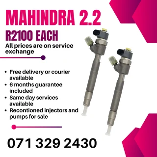 Mahindra 2.2 Injectors For Sale With Warranty
