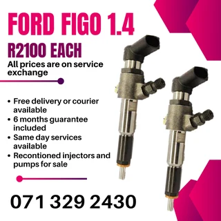 Ford Figo 1.4 Injectors For Sale With Warranty
