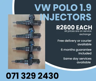 Vw Polo 1.9 Injectors For Sale With Warranty