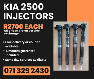 Kia 2500 Injectors For Sale With Warranty