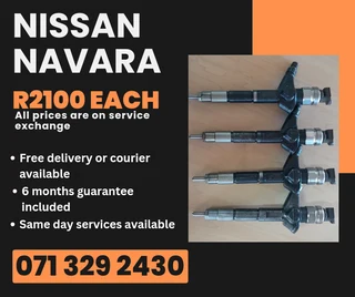 Nissan Navara Injectors For Sale With Warranty