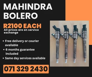 Mahindra Bolero Injectors For Sale With Warranty