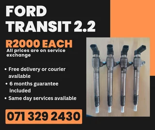 Ford Ranger 2.2 Injectors For Sale With Warranty