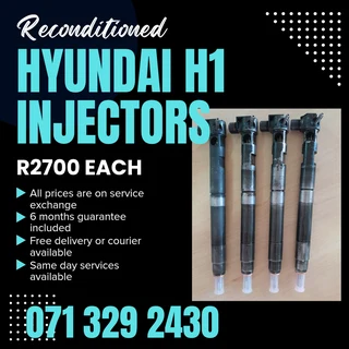 Hyundai H1 Diesel Injectors For Sale With Warranty