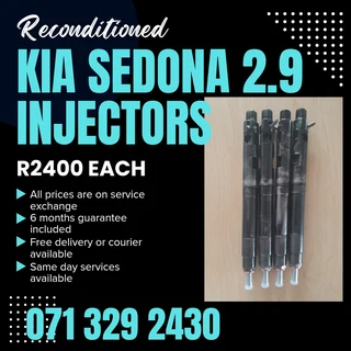 Kia Sedona 2.9 Injectors For Sale With Warranty