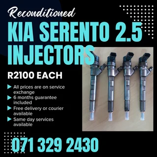 Kia Soronto 2.5 Injectors For Sale With Warranty