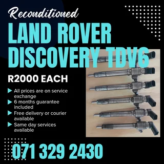 Land Rover Discovery Tdv6 Injectors For Sale With Warranty