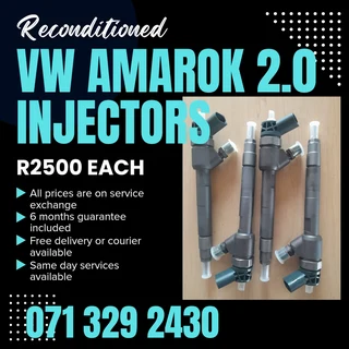 Vw Amarok 2.0 Injectors For Sale With Warranty