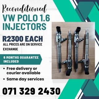 Vw Polo 1.6 Injectors For Sale With Warranty