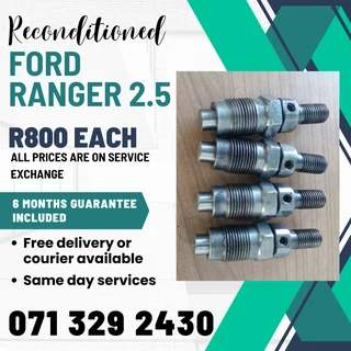Ford Ranger 2.5 Injectors For Sale With Warranty