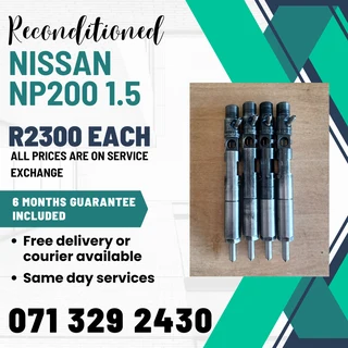 Nissan Np200 1.5 Injectors For Sale With Warranty