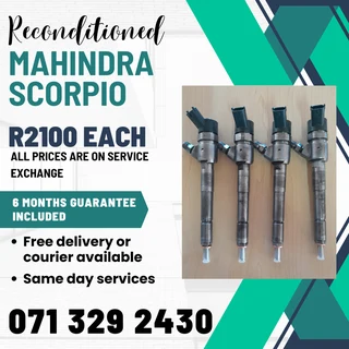 Mahindra Scorpio Injectors For Sale With Warranty