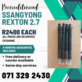 Ssangyong Rexton 2.7 Injectors For Sale With Warranty