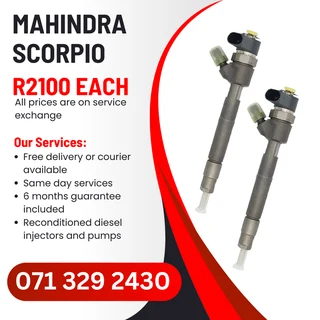 Mahindra Scorpio Injectors For Sale With Warranty