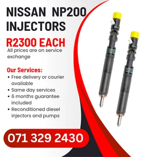 Nissan Np200 Injectors For Sale With Warranty