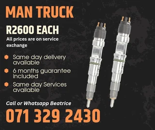 Man Truck Diesel Injectors For Sale With Warranty