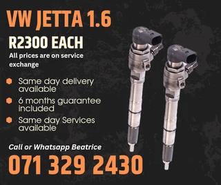 Vw Jetta 1.6 Injectors For Sale With Warranty