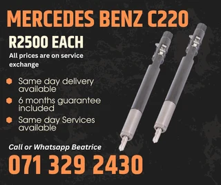 Mercedes Benz C220 Injectors For Sale With Warranty