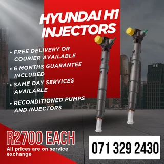 Hyundai H1 Injectors For Sale With Warranty