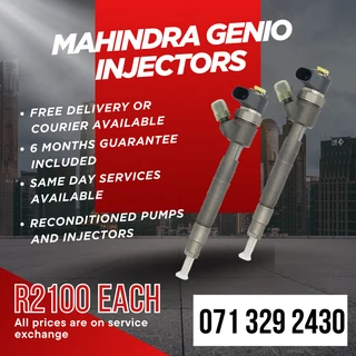 Mahindra Genio Injectors For Sale With Warranty