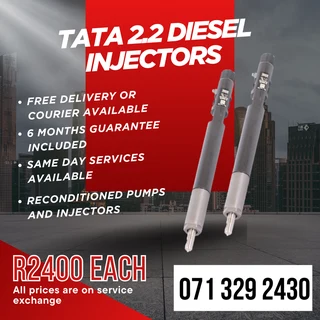 Tata 2.2 Injectors For Sale With Warranty