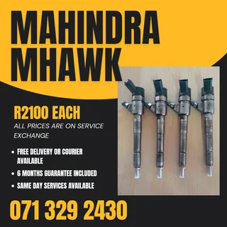 Mahindra Mhawk Injectors For Sale With Warranty