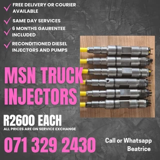 Man Truck Diesel Injectors For Sale With Warranty