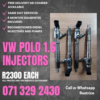 Vw Polo 1.6 Injectors For Sale With Warranty