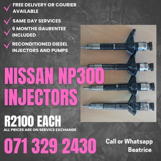 Nissan Np300 Injectors For Sale With Warranty