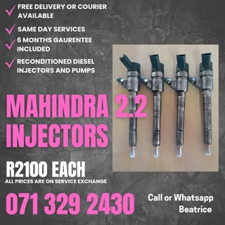 Mahindra 2.2 Injectors For Sale With Warranty