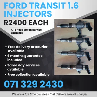 Ford Transit 1.6 Injectors For Sale With Warranty