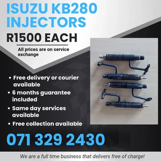 Isuzu Kb280 Diesel Injectors For Sale With Warranty
