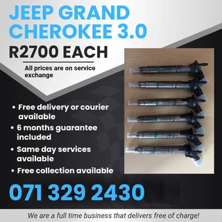 Jeep Cherokee 3.0 Diesel Injectors For Sale With Warranty