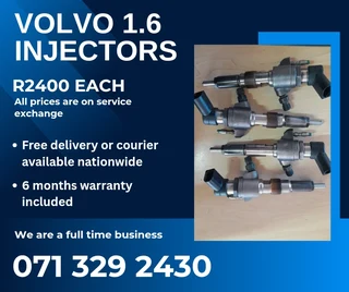 Volvo 1.6 Injectors For Sale With Warranty