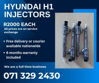 Hyundai H1 Injectors For Sale With Warranty