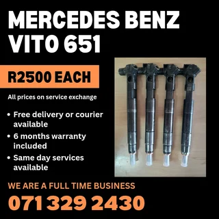 Mercedes Benz Vito 651 Diesel Injectors For Sale With Warranty