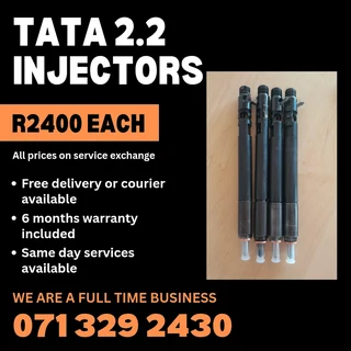 Tata 2.2 Injectors For Sale With Warranty