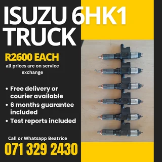 Isuzu 6hk1 Injectors For Sale With Warranty