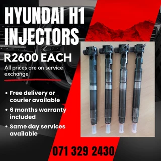 Hyundai H1 Injectors For Sale With Warranty On