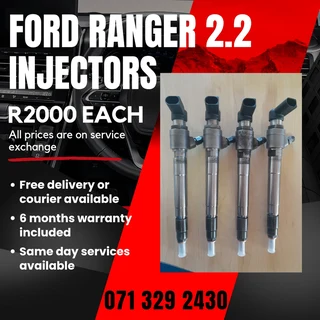 Ford Ranger 2.2 Diesel Injectors For Sale With Warranty