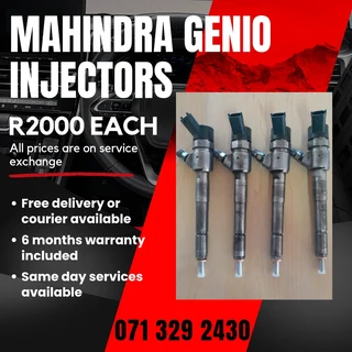 Mahindra Genio 2.2 Injectors For Sale With Warranty
