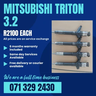 MITSUBISHI TRITON 3.2 INJECTORS FOR SALE WITH WARRANTY