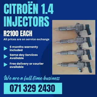 Citroën 1.4 Injectors For Sale With Warranty