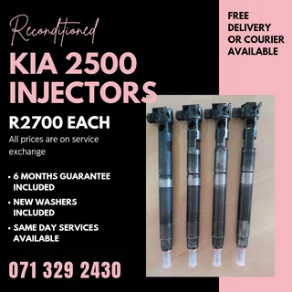Kia 2500 Injectors For Sale With Warranty