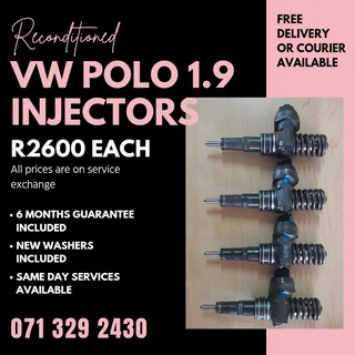 Vw Polo 1.9 Injectors For Sale With Warranty