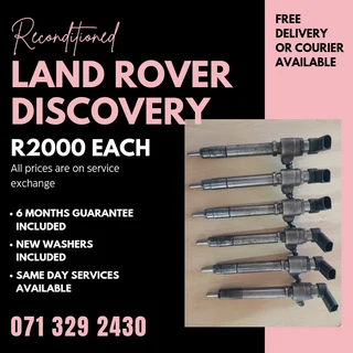 Landrover Discovery Tdv6 Injectors For Sale With Warranty