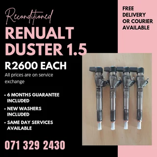 Renualt Duster 1.5 Injectors For Sale With Warranty