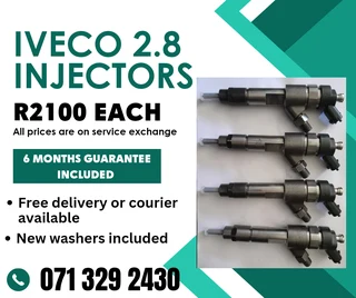 Iveco 2.8 Injectors For Sale With Warranty