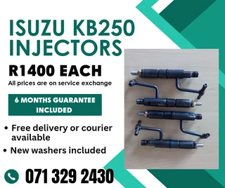 Isuzu Kb250 Injectors For Sale With Warranty