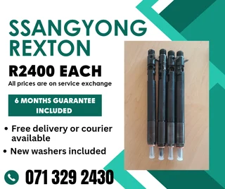 Ssangyong Rexton Injectors For Sale With Warranty